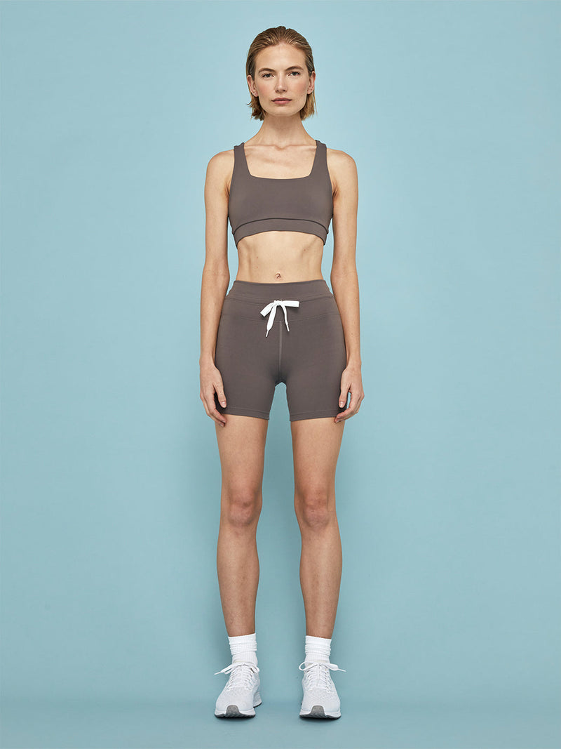 Fair & Square Bike Short - Smoke