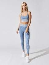 Hi-rise Legging - Stonewash Bandana