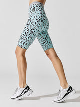 Truepurpose Training Cycling Tight Print - Splash-Black-White