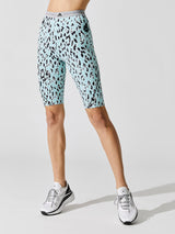 Truepurpose Training Cycling Tight Print - Splash-Black-White