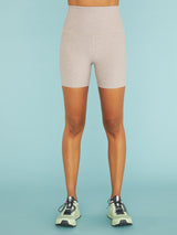 Spacedye Keep Pace Biker Short - Chai