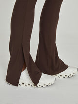 Split Bootcut Legging in Melt - Dark Oak
