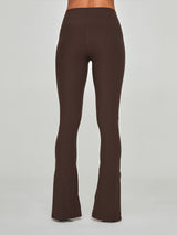 Split Bootcut Legging in Melt - Dark Oak