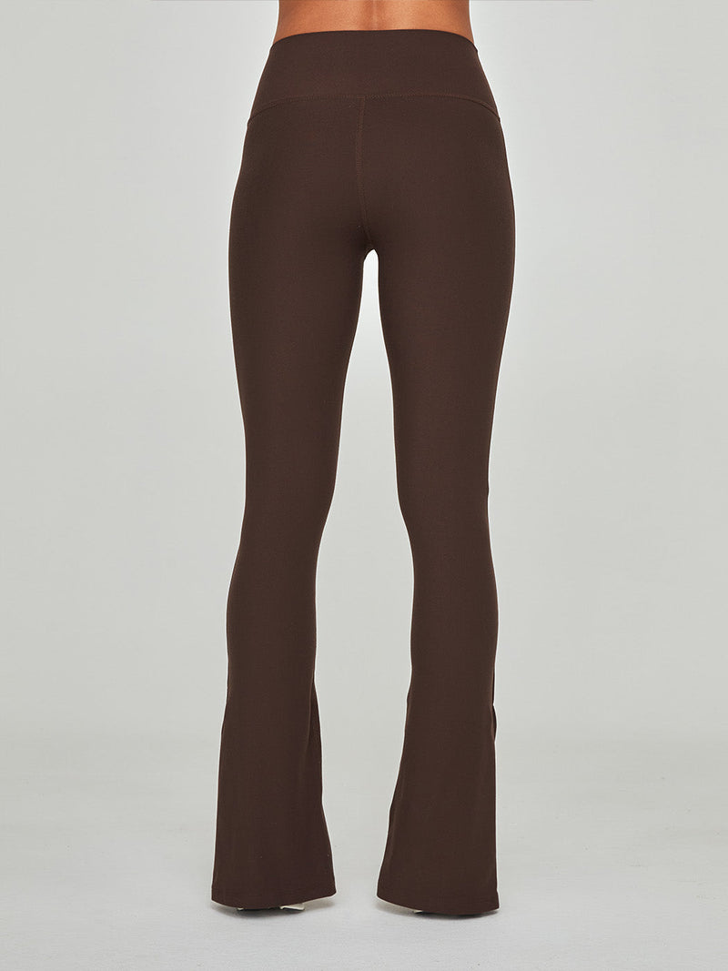 Split Bootcut Legging in Melt - Dark Oak
