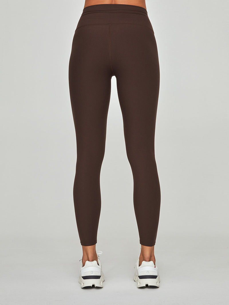 High Rise Full Length Legging in Melt - Dark Oak