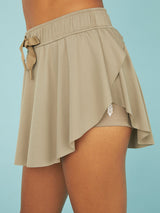 On Point Skort - Mushroom