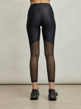 Illusion Legging - Black/Black